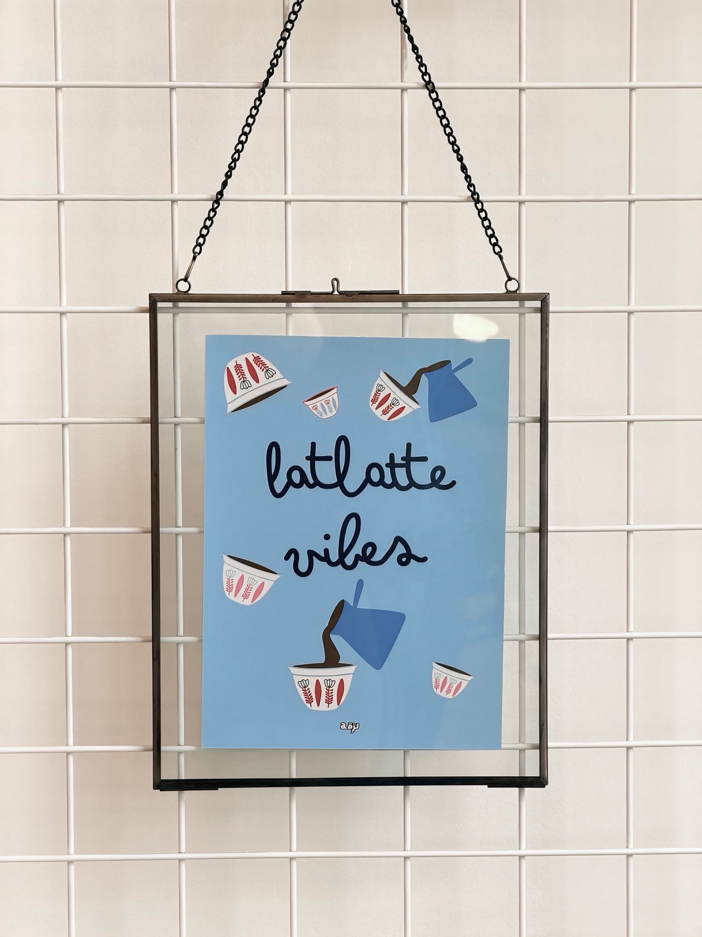 Latlatte vibes frame