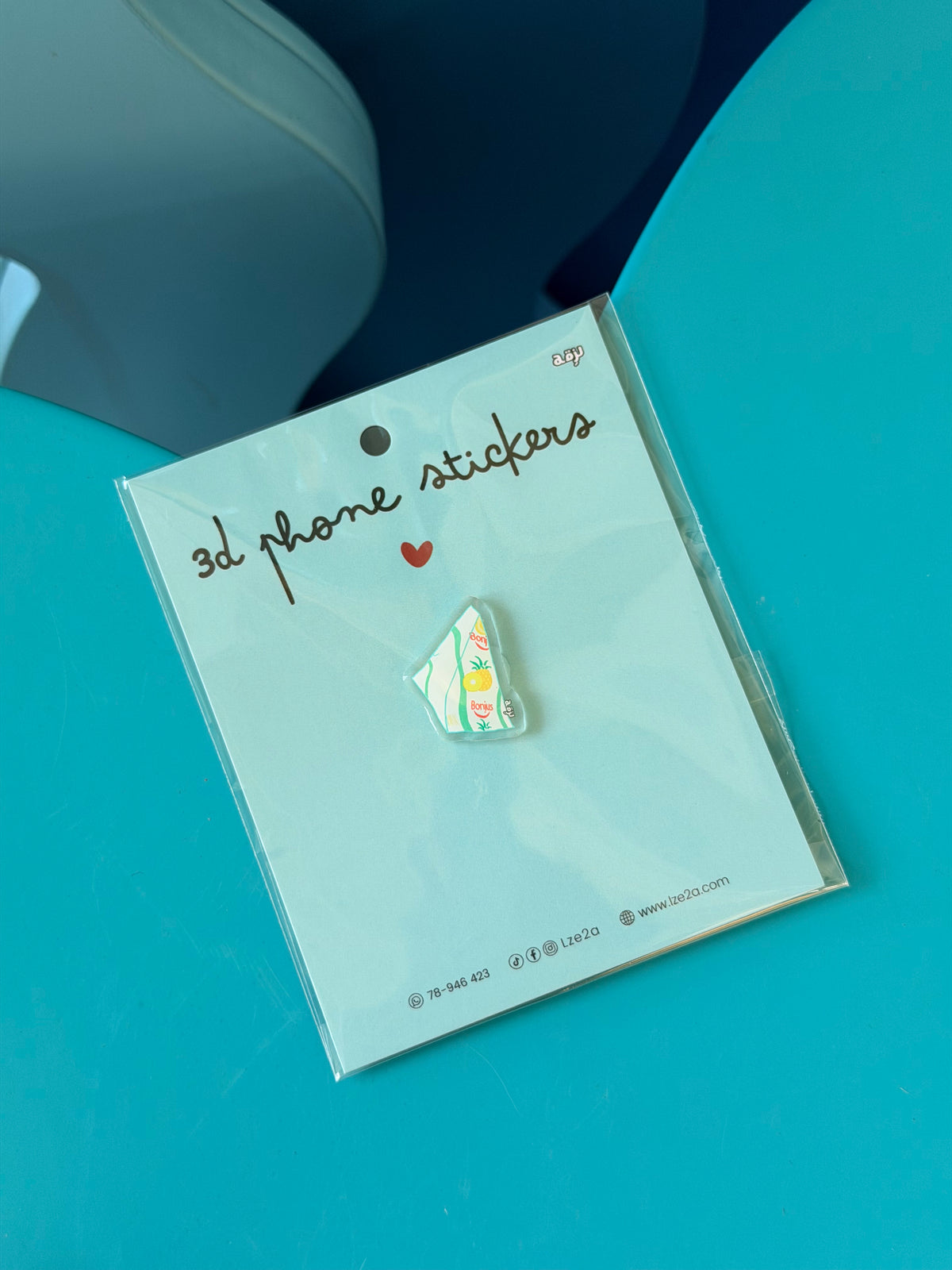 Bonjus 3d phone stickers