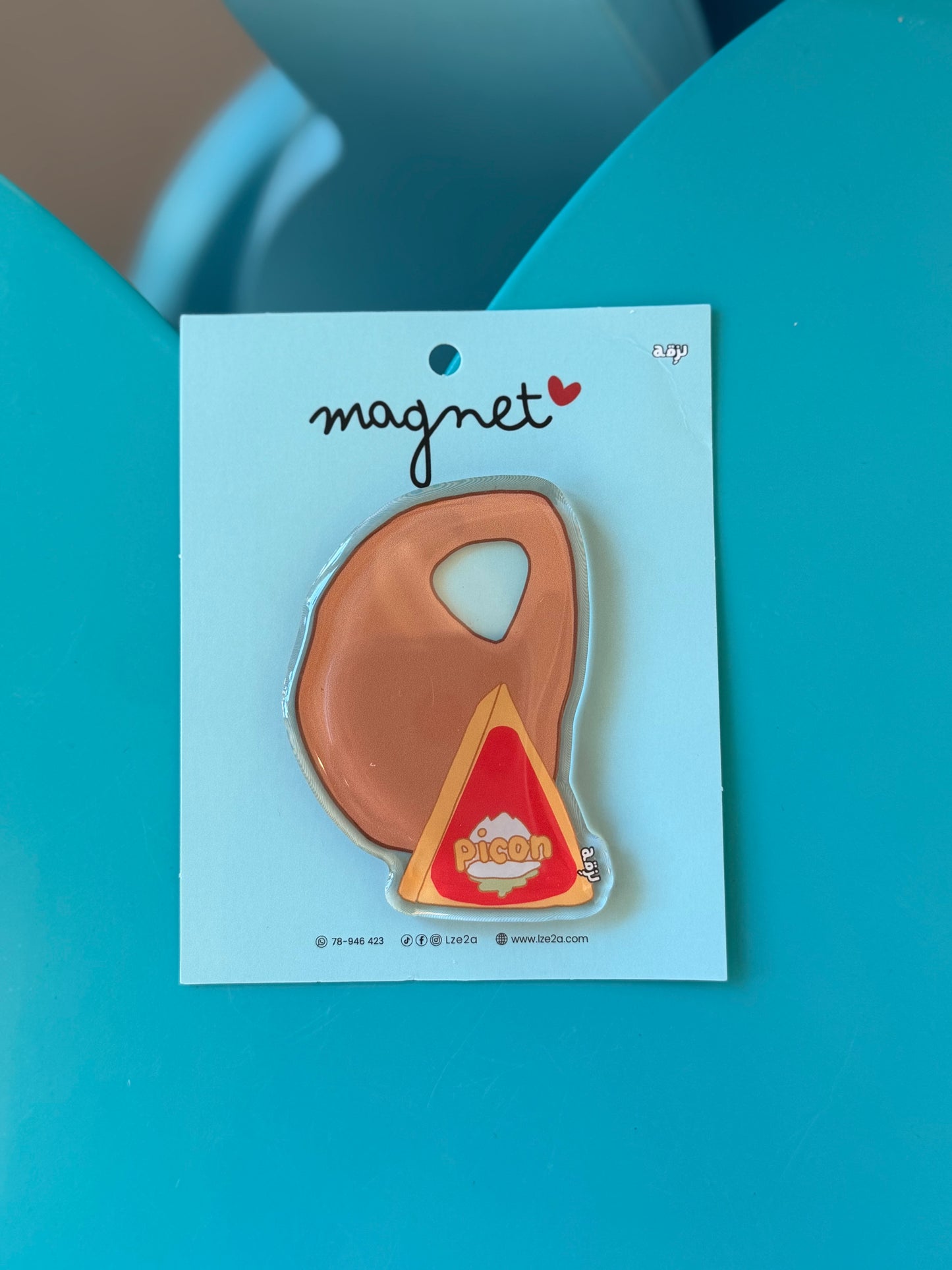 Kaake picon transparent 3d magnet