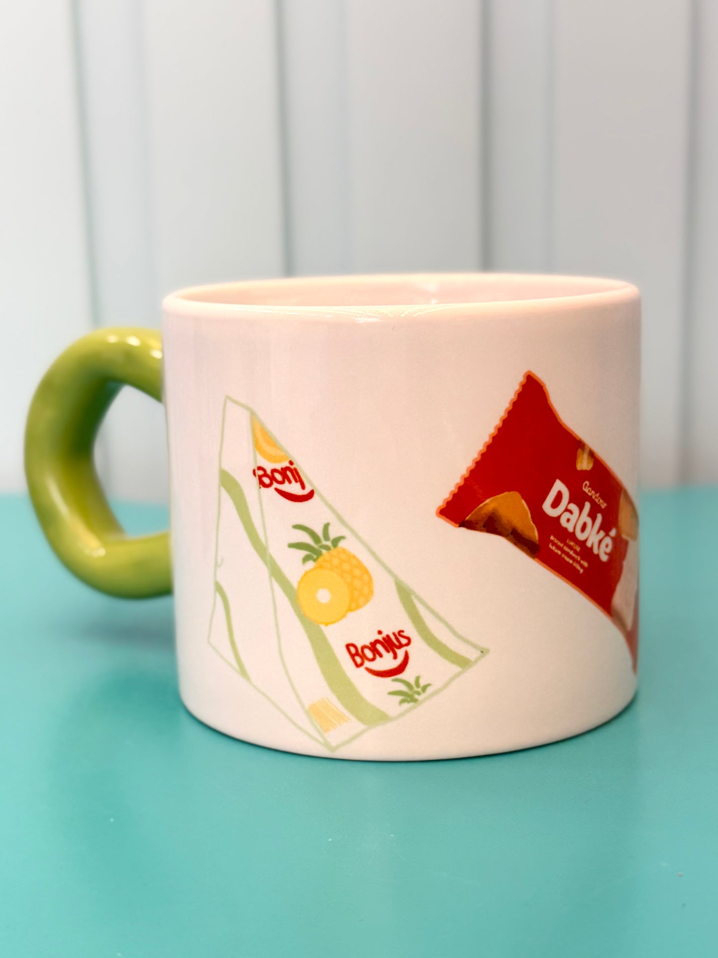 Tarboush dabke and bonjus mug
