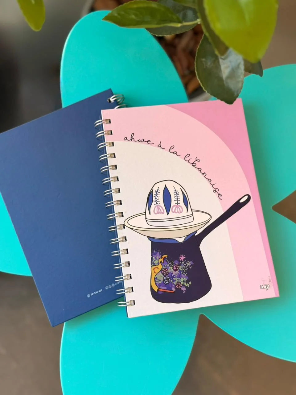 Ahwe a La Libanaise Hard Cover A5 Notebook