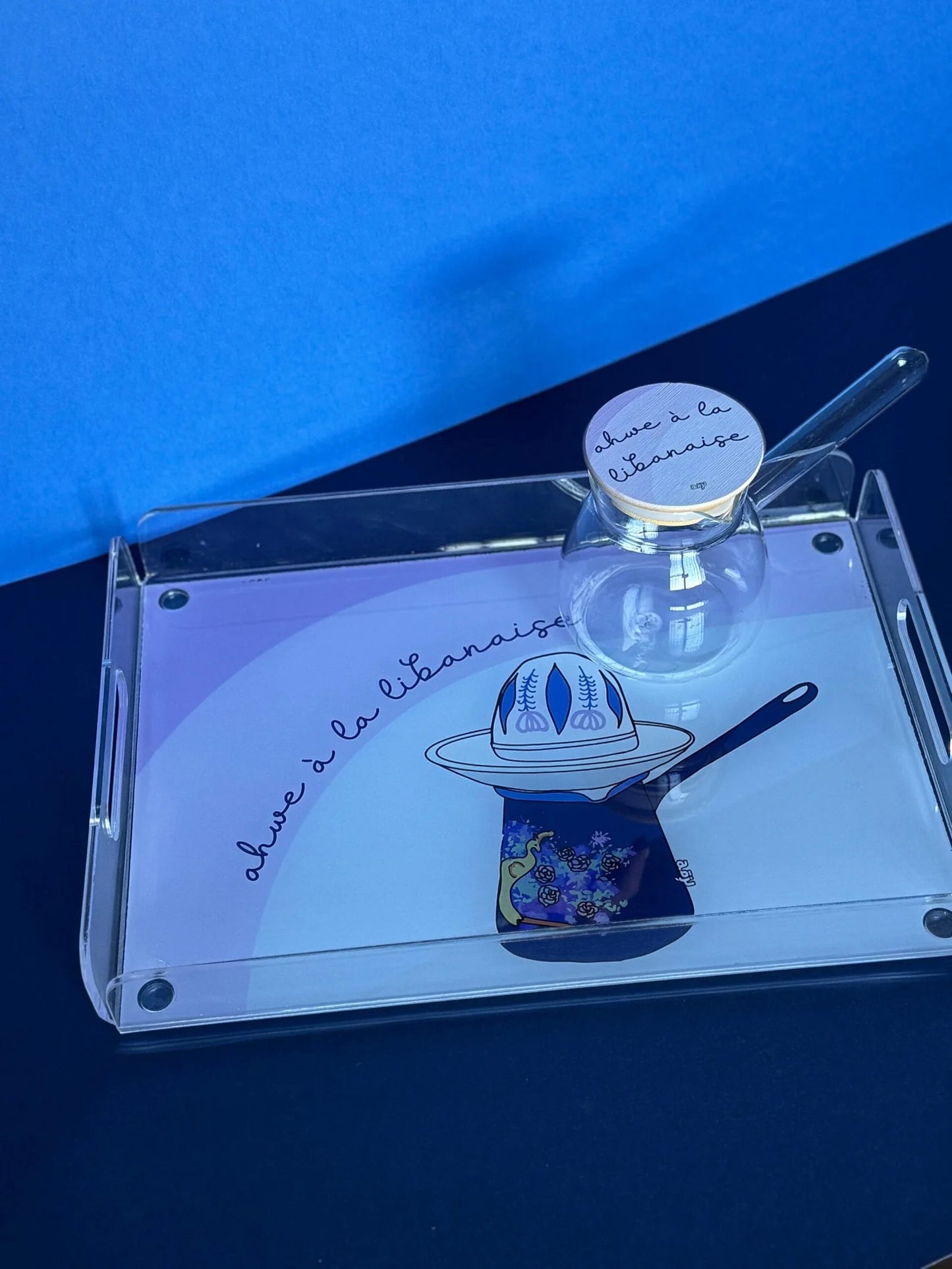 Ahwe a La Libanaise Tray & Rakwe