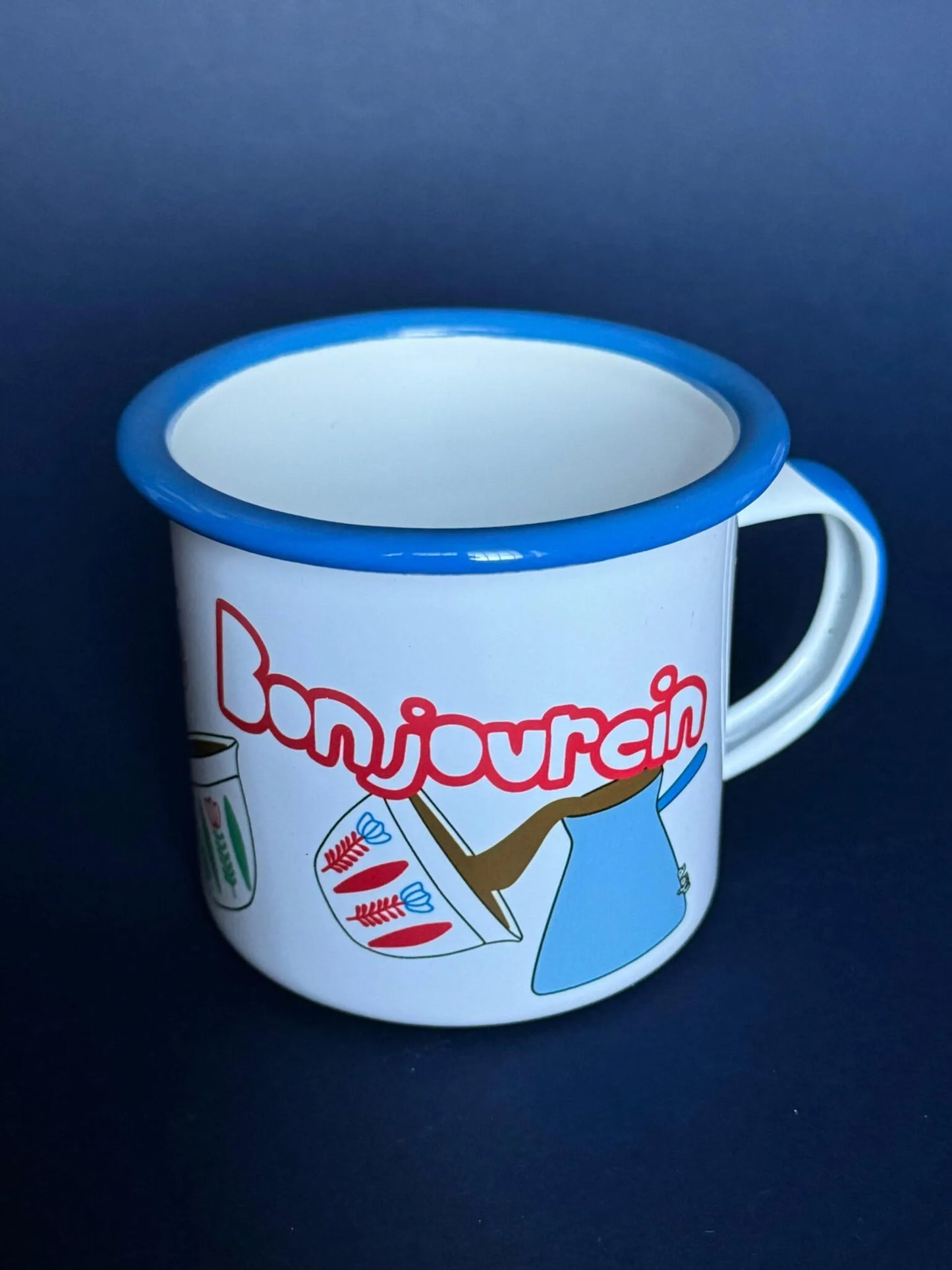 Bonjour bonjourein stainless steel mug