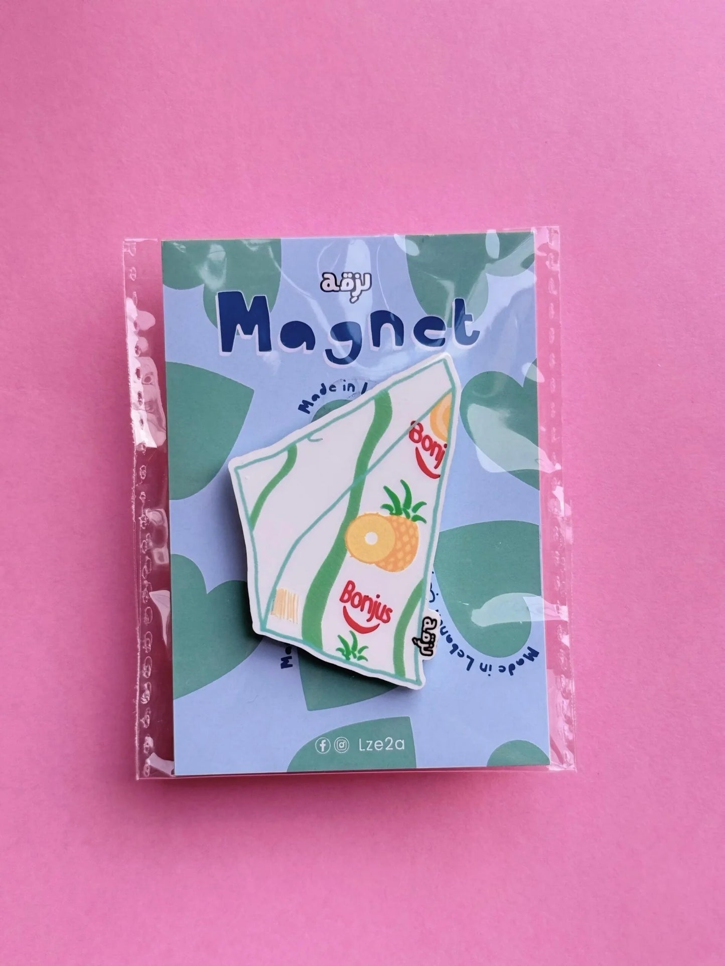 Bonjus 3a Pineapple Magnet