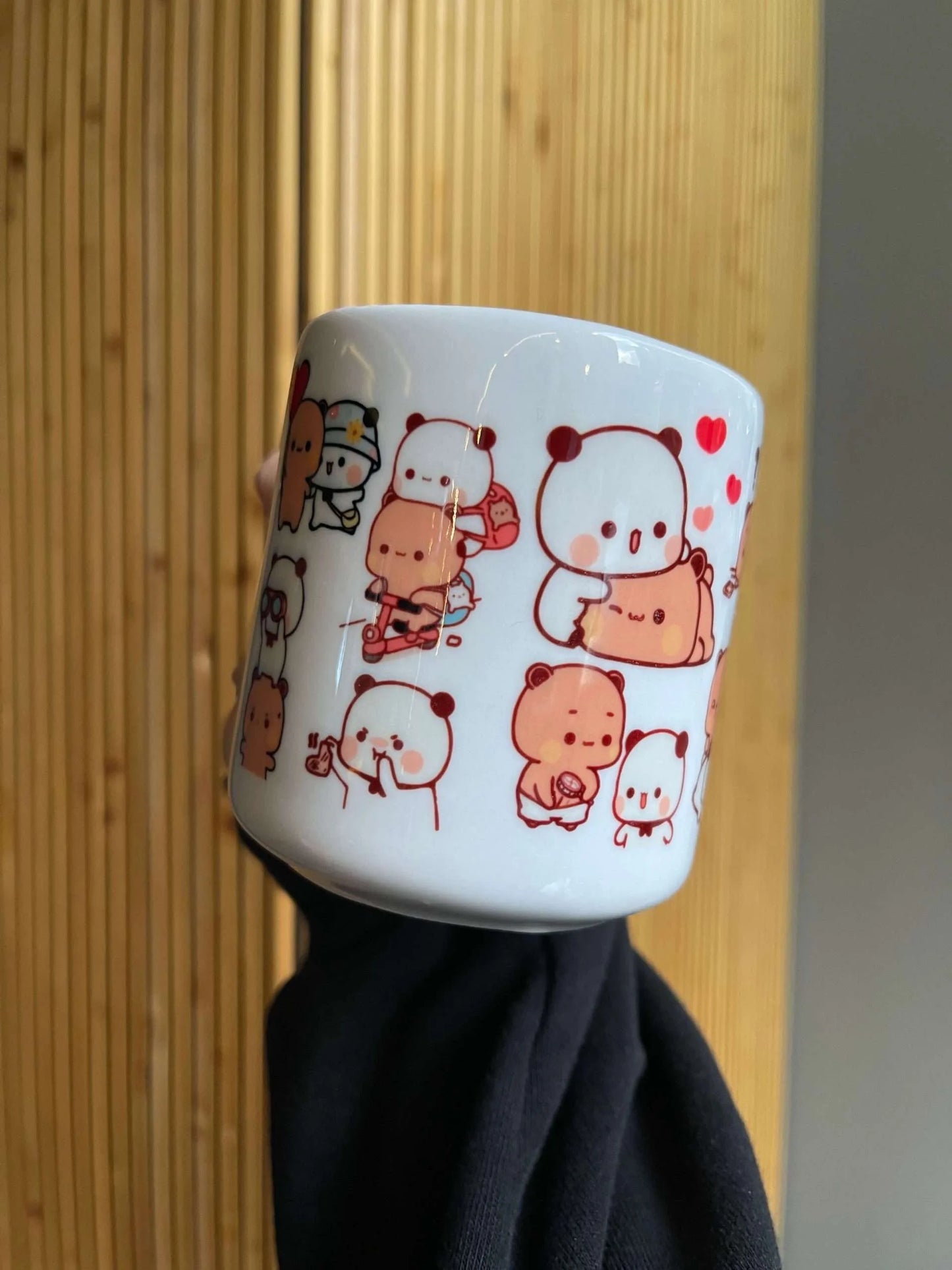 Dudu Bubu glass mug
