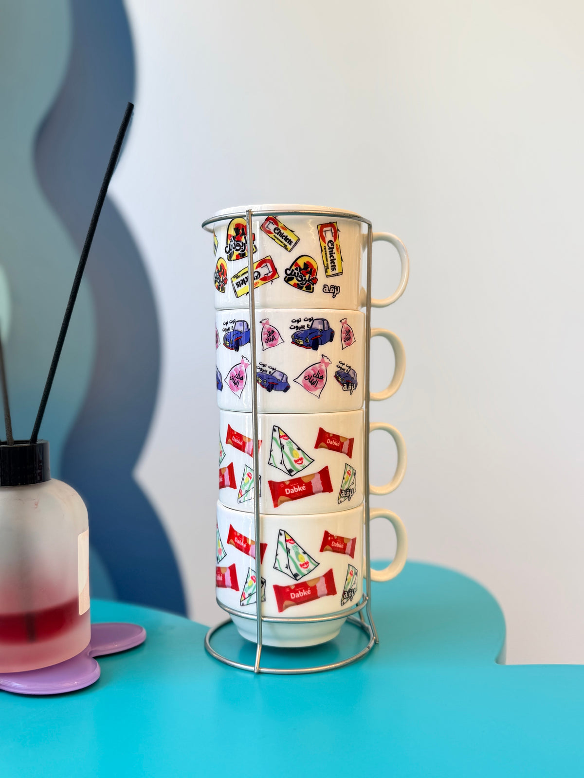 Lebanese cups set