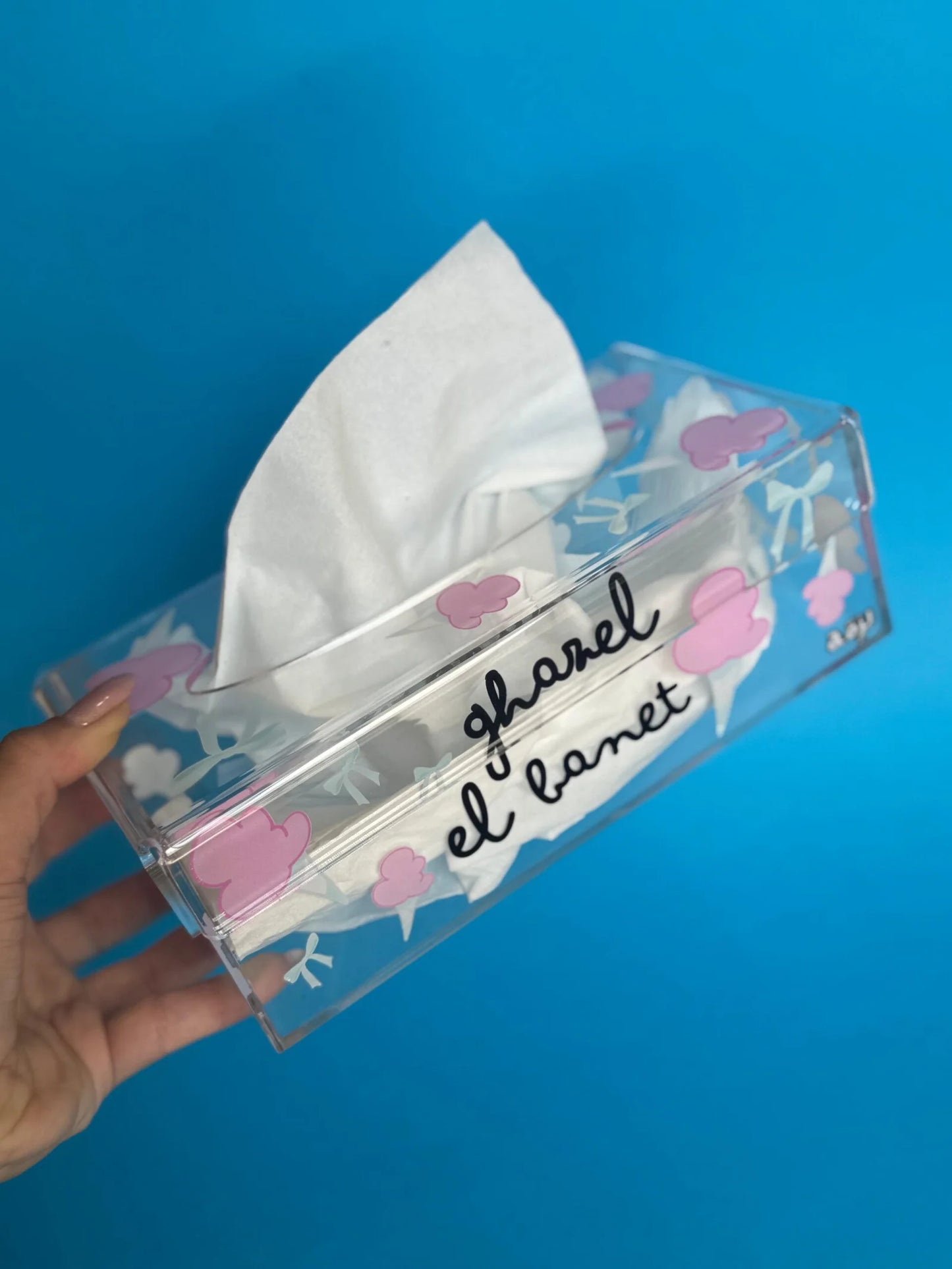 Ghazel El Banet Tissue Box