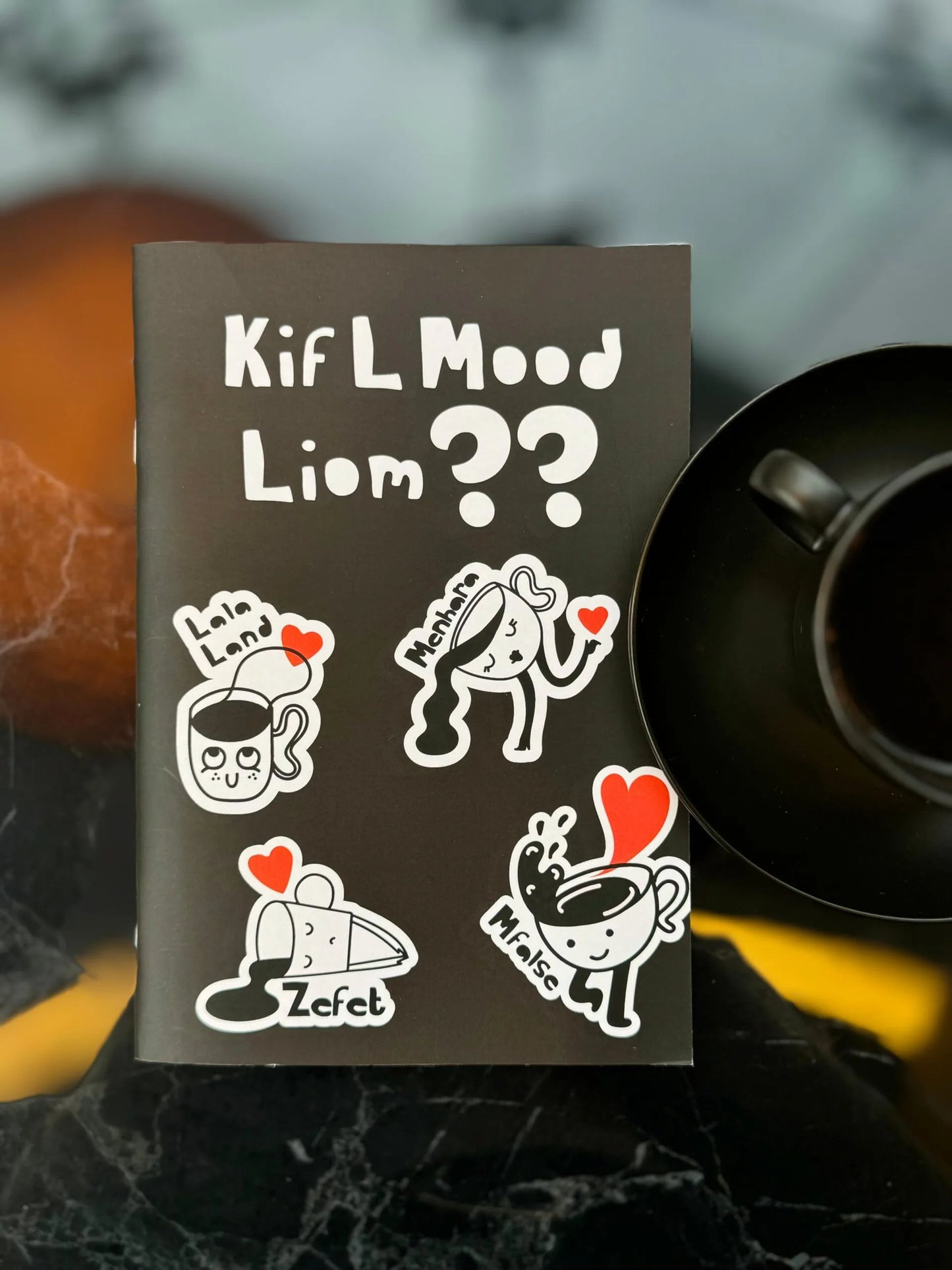 Kif el mood notebook
