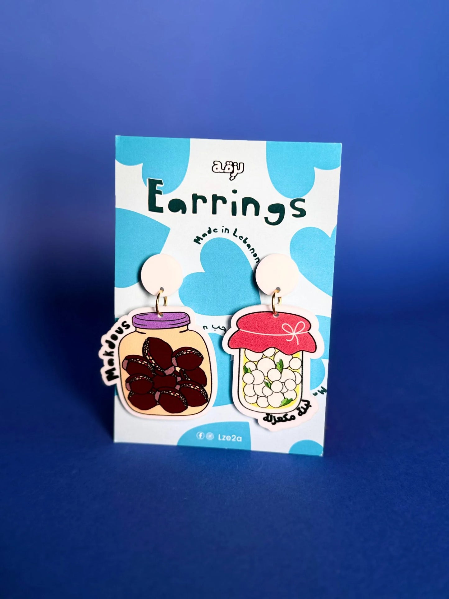 Labne w Makdous Earrings