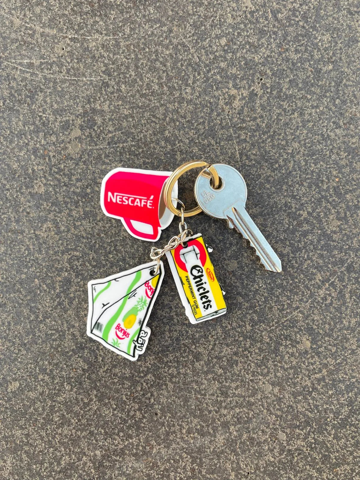 Lebanese Old Drinks Keychain