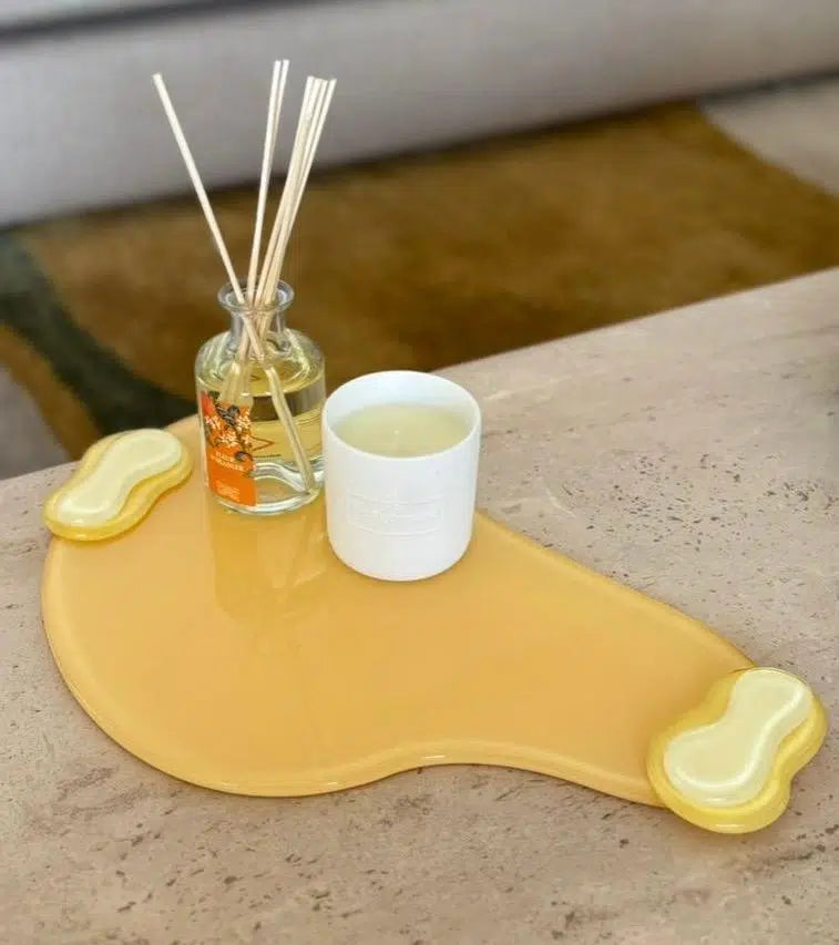 Lemon Artstract Tray