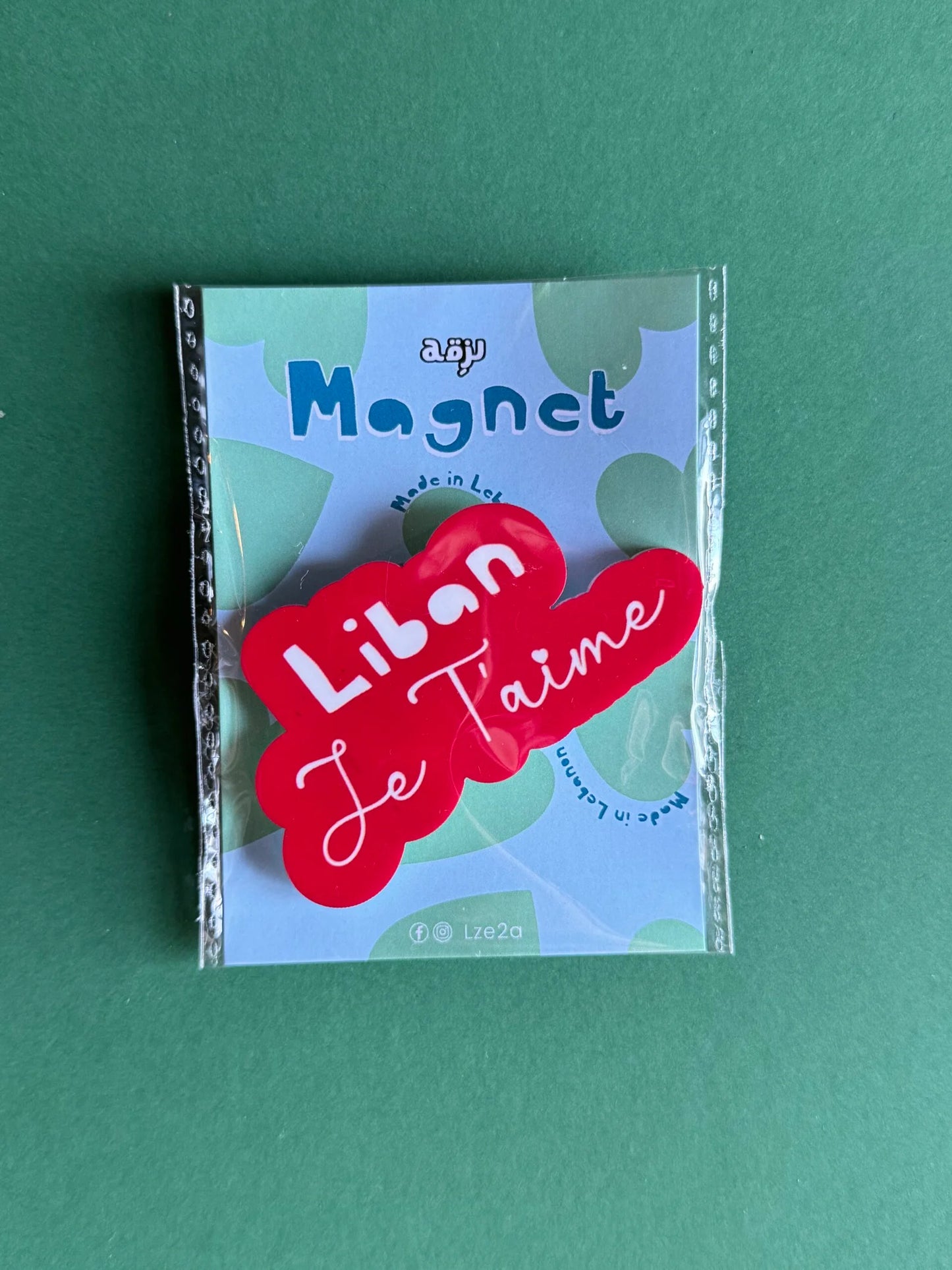 Liban je t’aime magnet