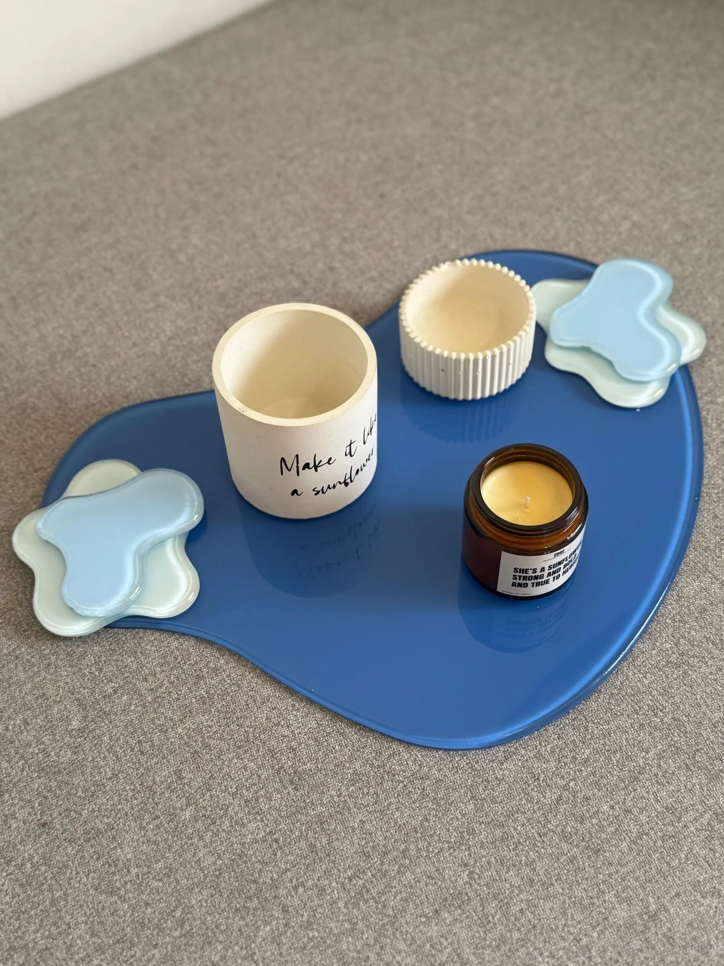 Ocean Artstract Tray