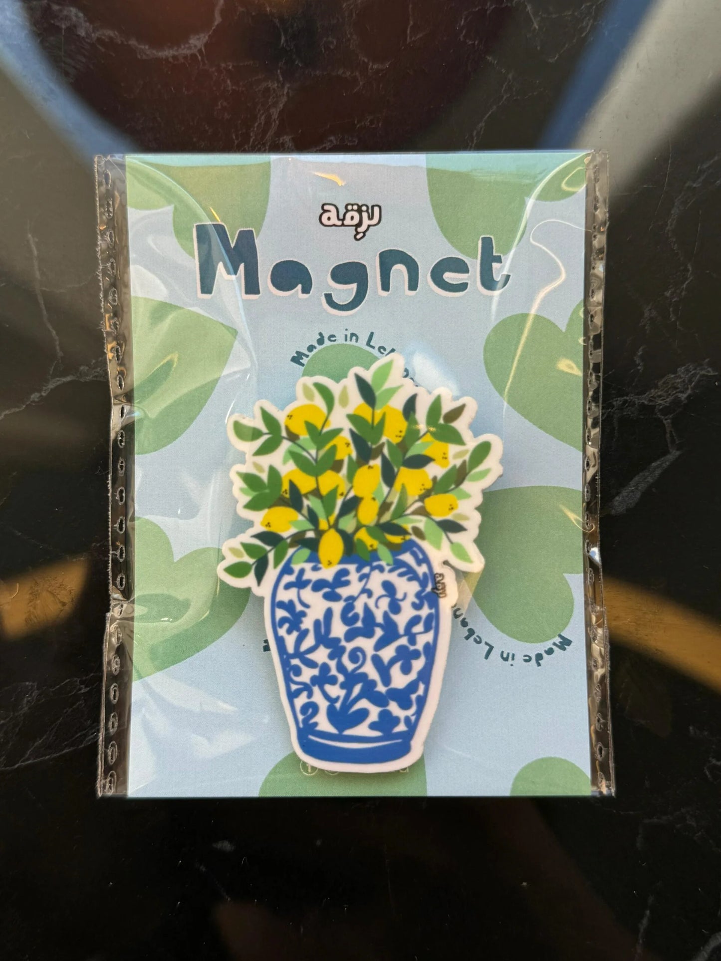 Old lebanese vase magnet