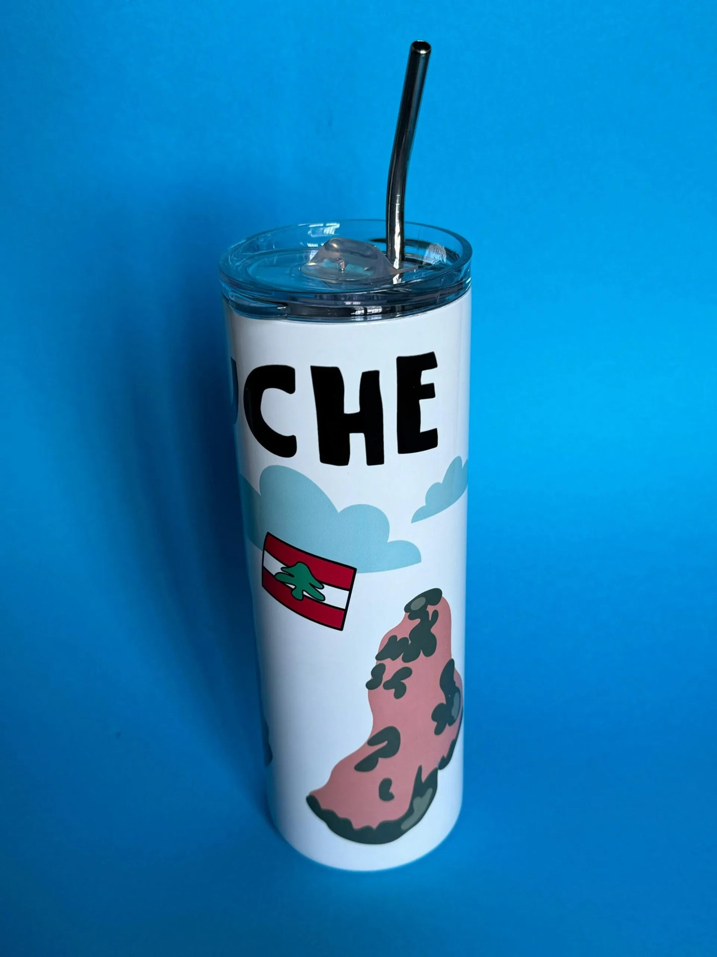 Raouche stainless steel tumbler