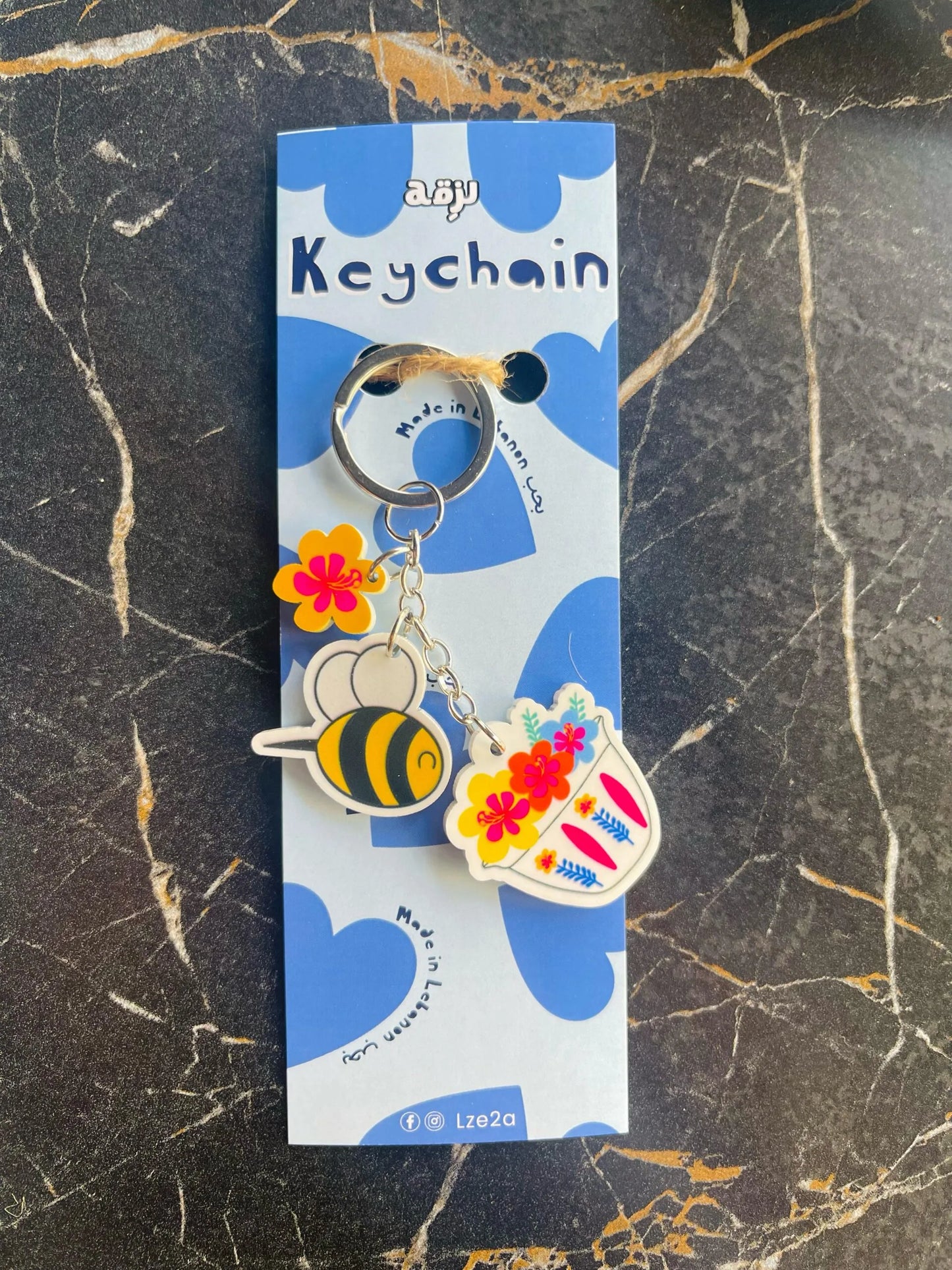 Shaffe & Bee Keychain