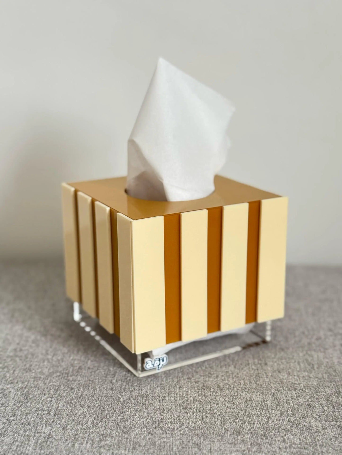 Simple Lines 3D Tissue Box
