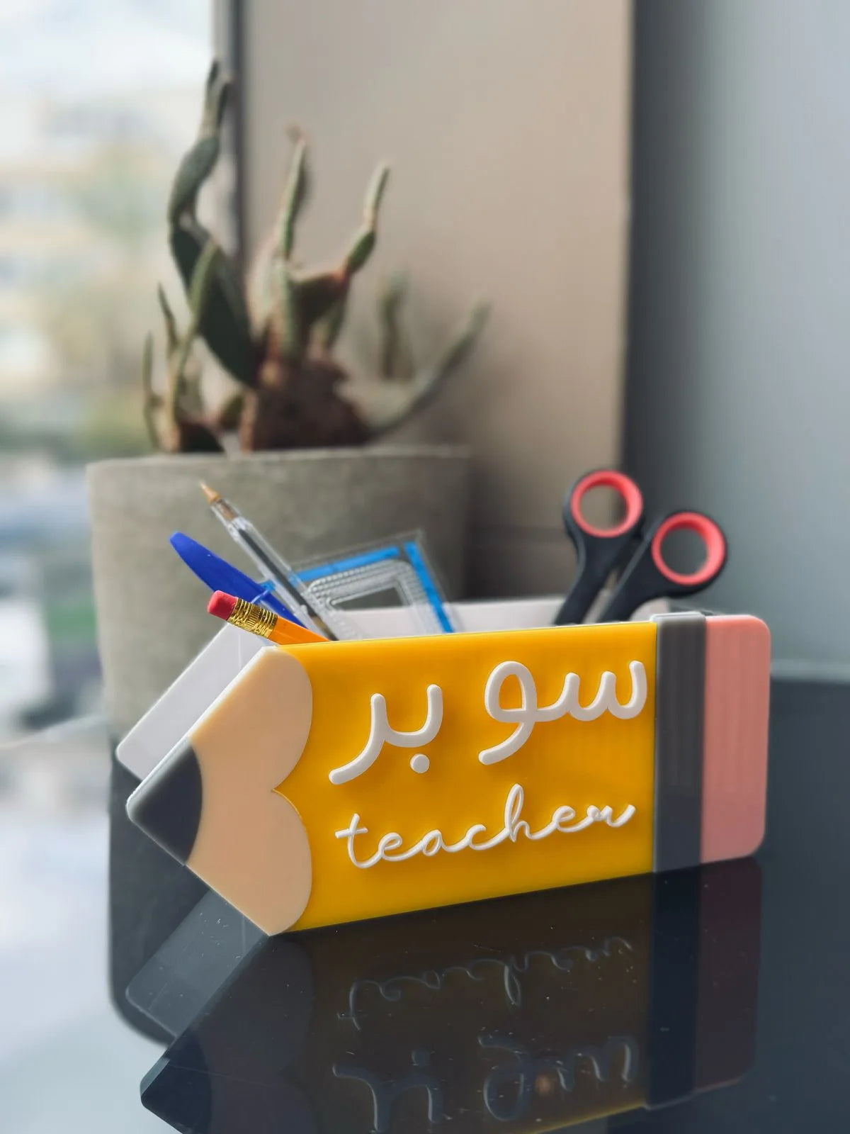Super Teacher Pen Holder