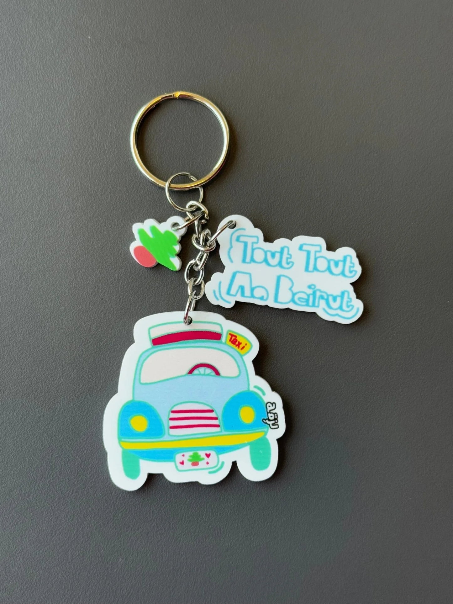 Tout Tout Aa Beirut Keychain