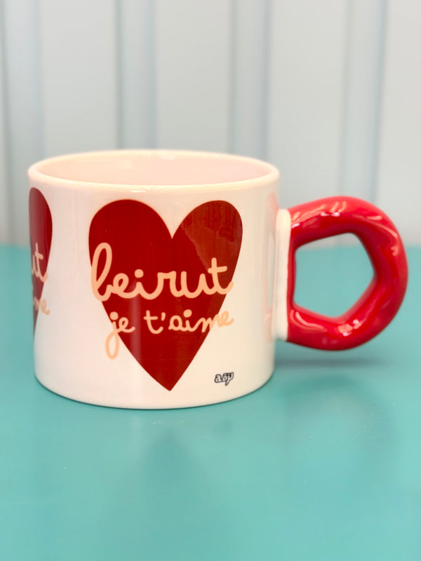 Beirut je t’aime mug