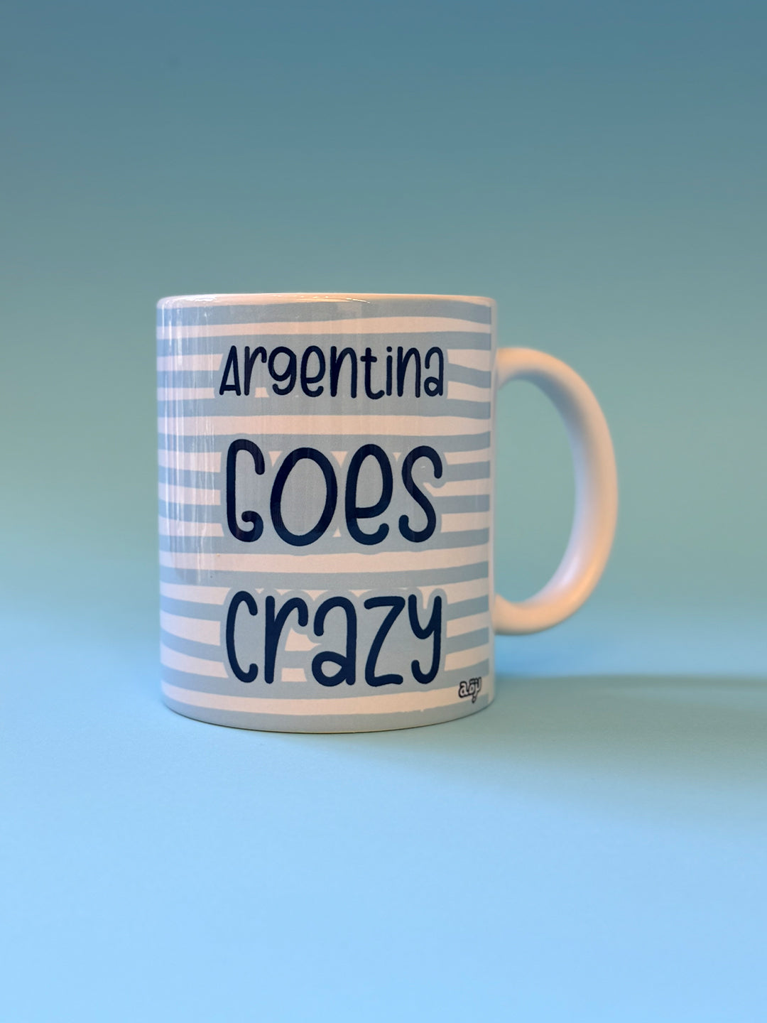 Argentina glass mug