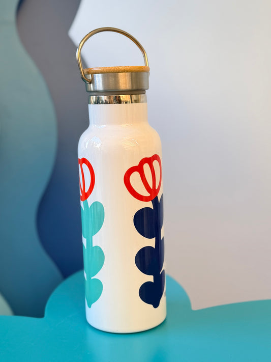 Shaffe flower stainless steel bottle