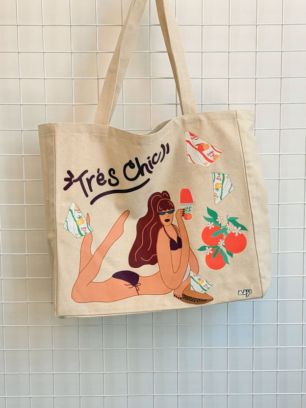 Beach tote très chic
