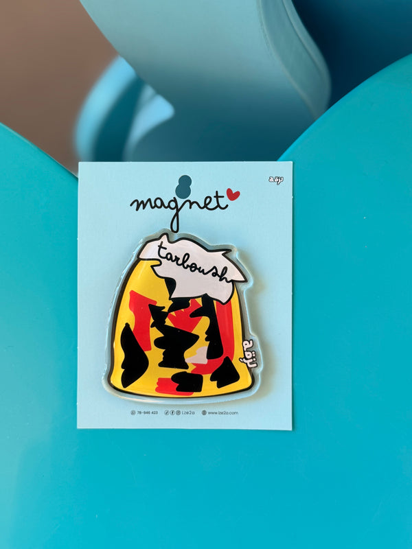 Tarboush transparent 3d magnet