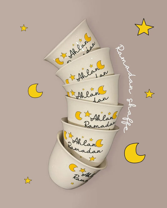 Ahlan Ramadan Shaffe Set Cups