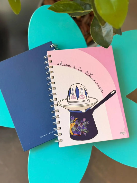 Ahwe a La Libanaise Hard Cover A5 Notebook