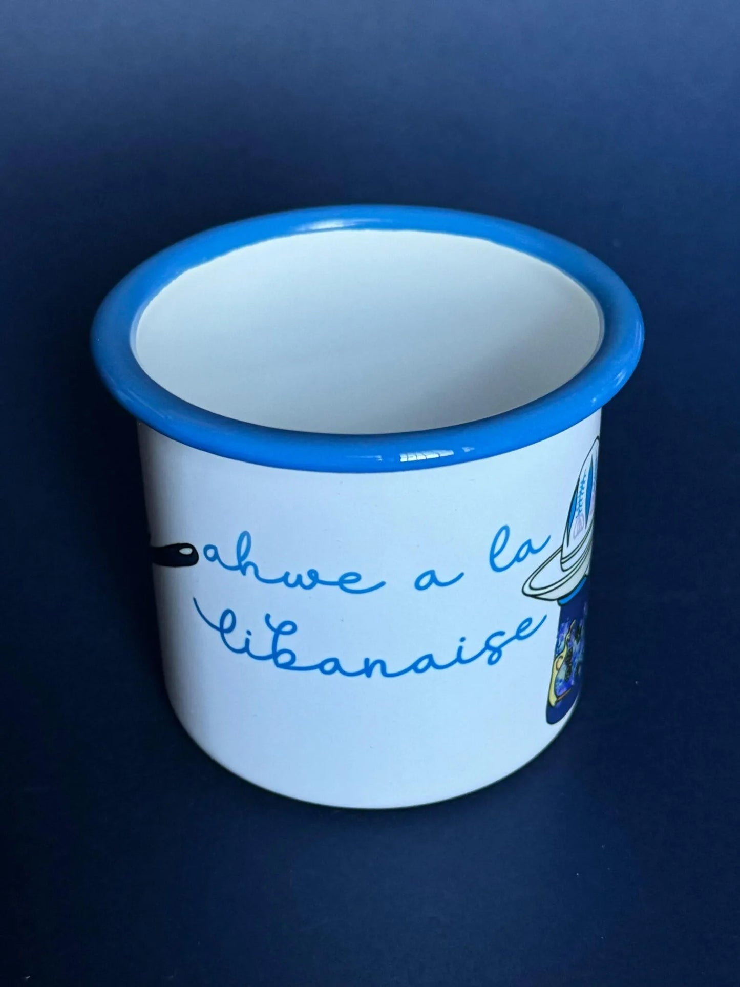 Ahwe a la libanaise stainless steel mug