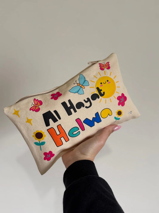 Al Hayat Helwa Pouch