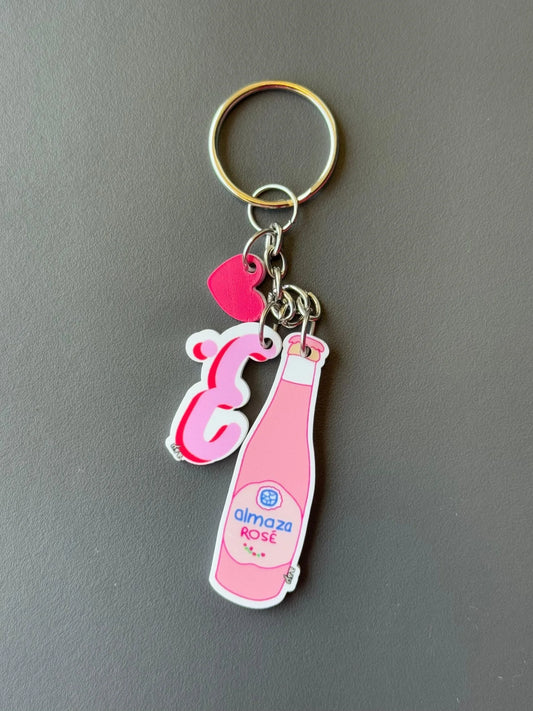 Almaza Rose w Hob Keychain