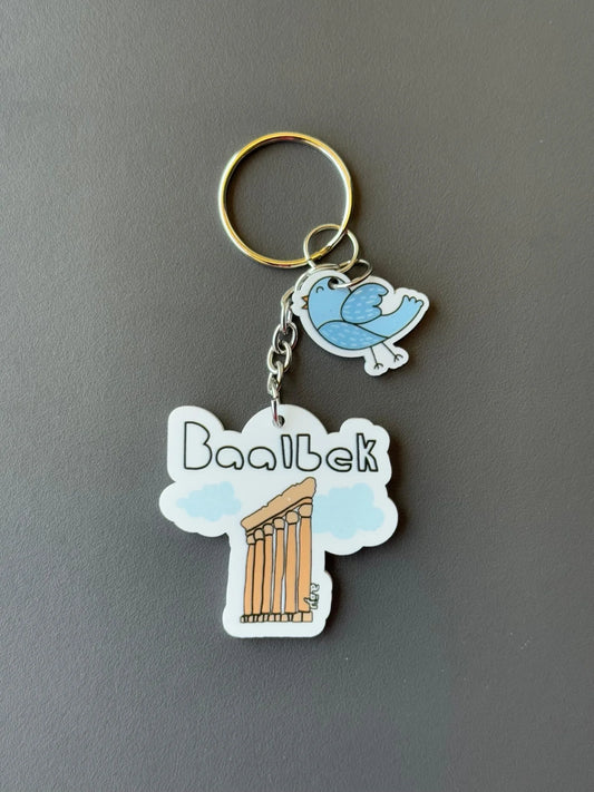 Baalbek Keychain