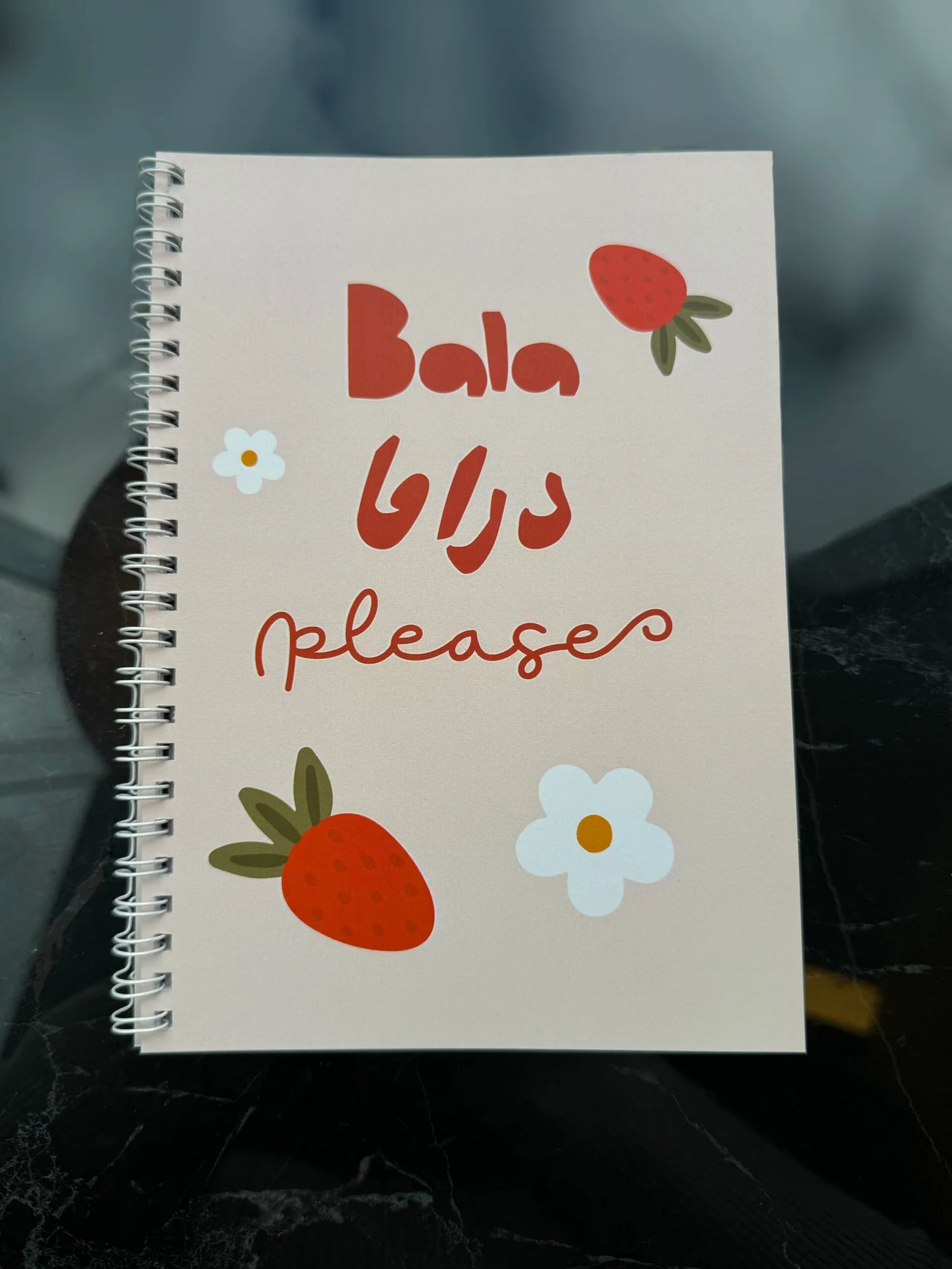 Bala Drama Please Resort Notebook
