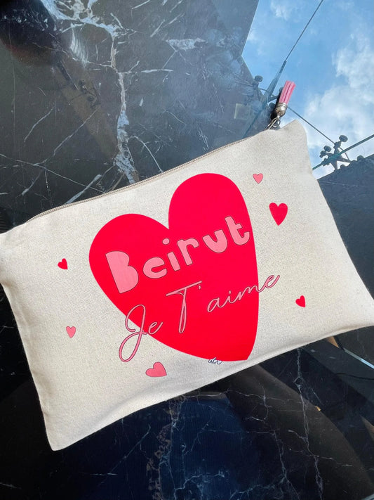 Beirut Je T’aime Pouch