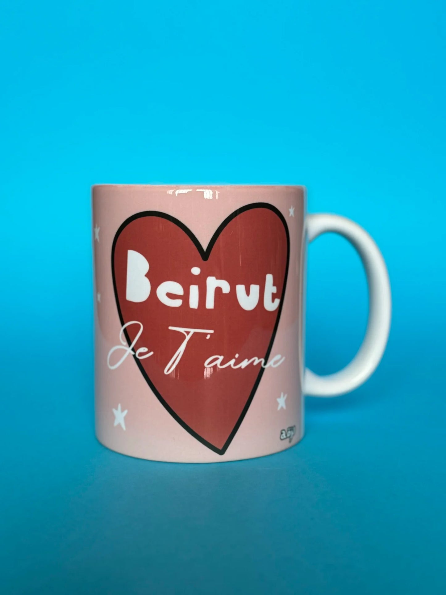 Beirut Je T’aime glass mug