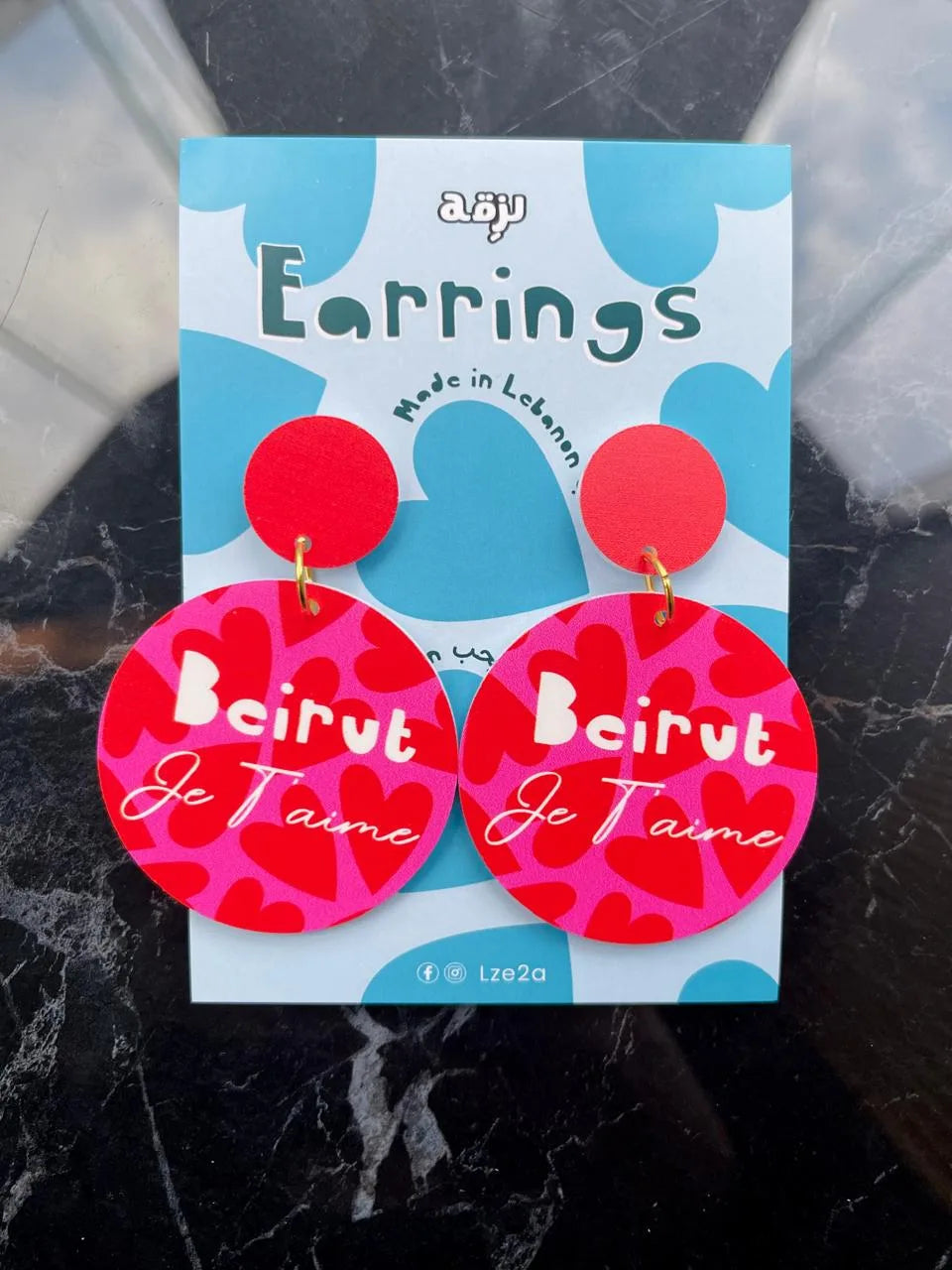 Beirut Je t’aime Earrings