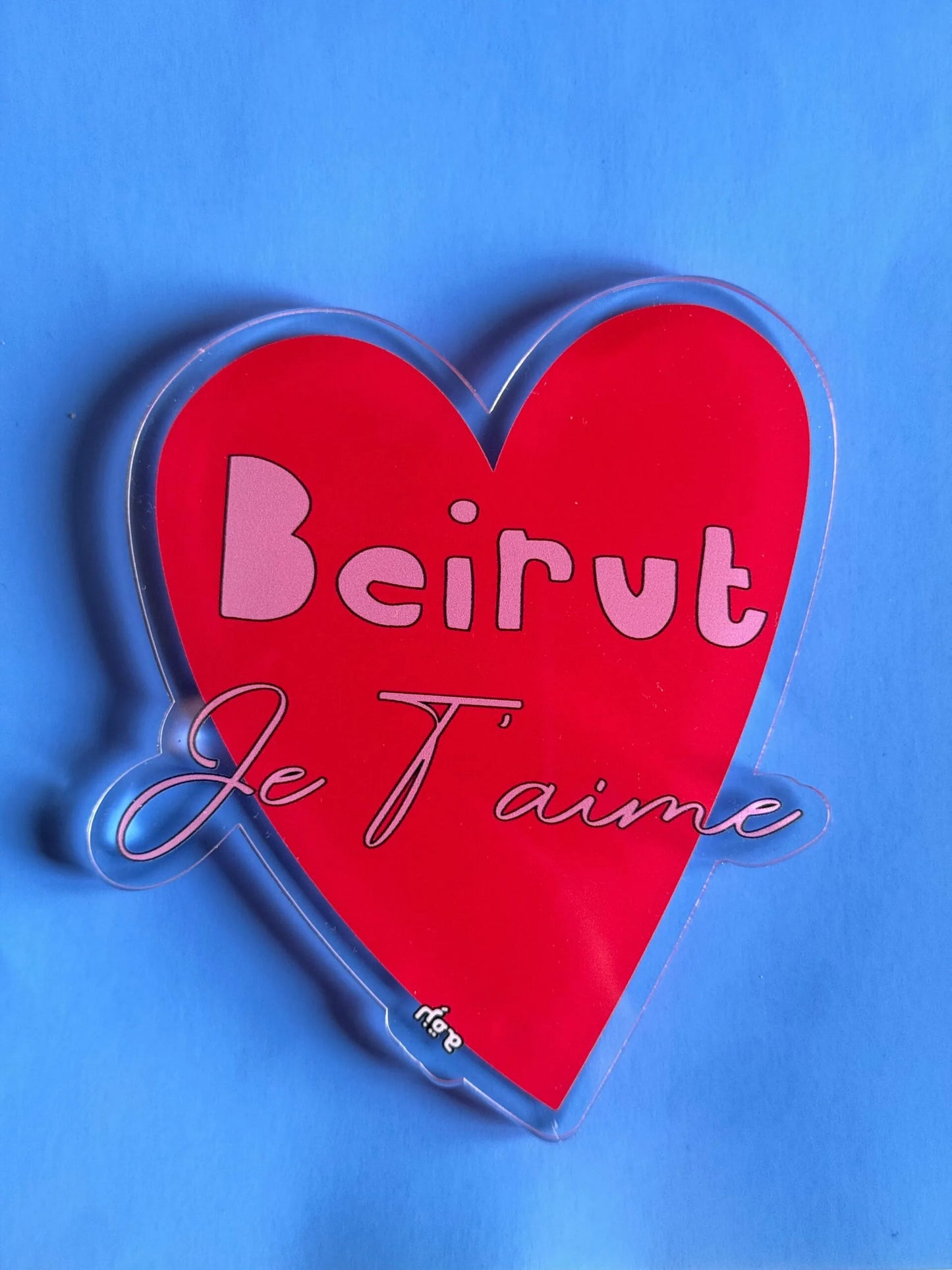 Beirut je t’aime coaster