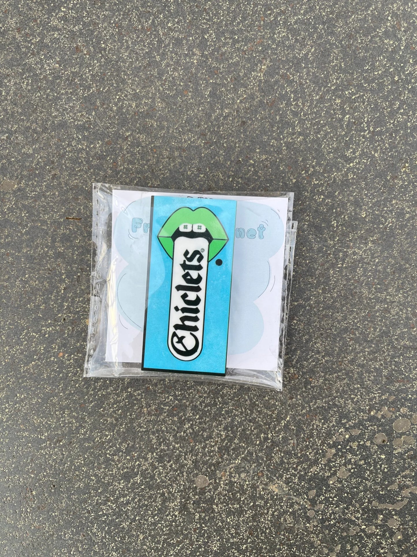 Blue Chiclets Magnet