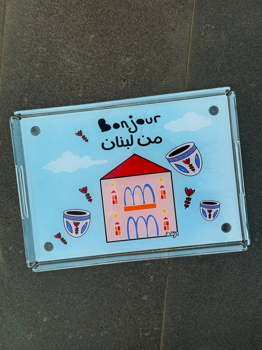 Bonjour Men Lebnen Blue