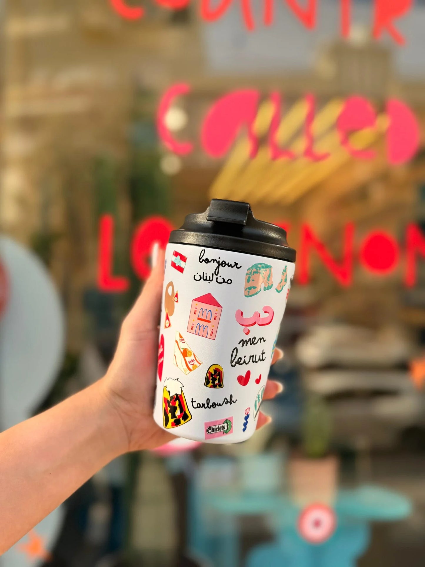 Bonjour Men Lebnen Stainless Steel Mug + Gift Box