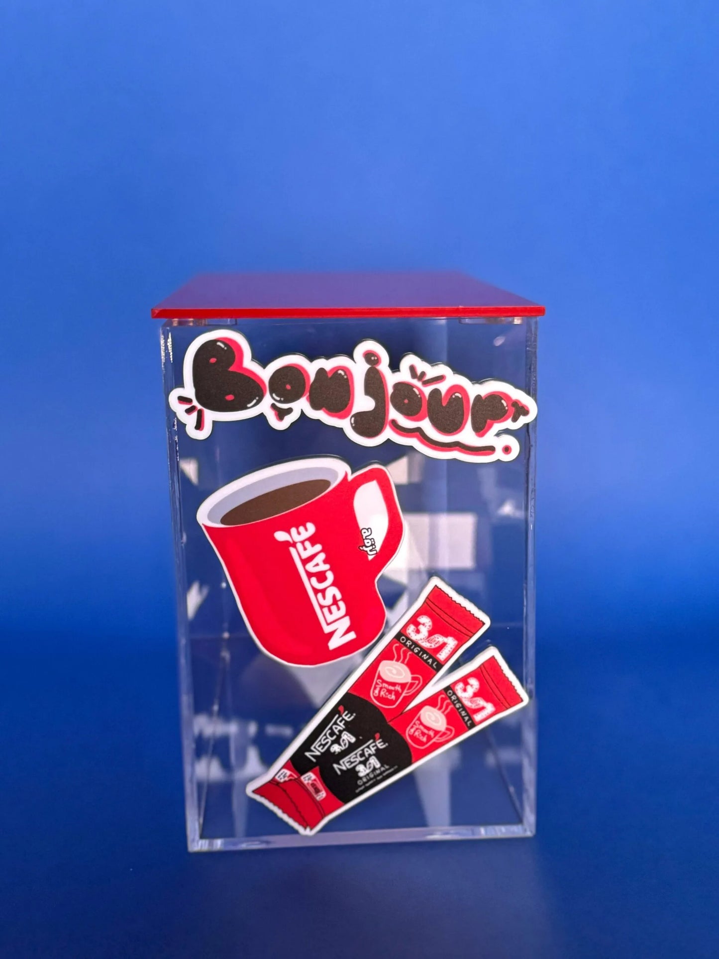 Bonjour Nescafe Container