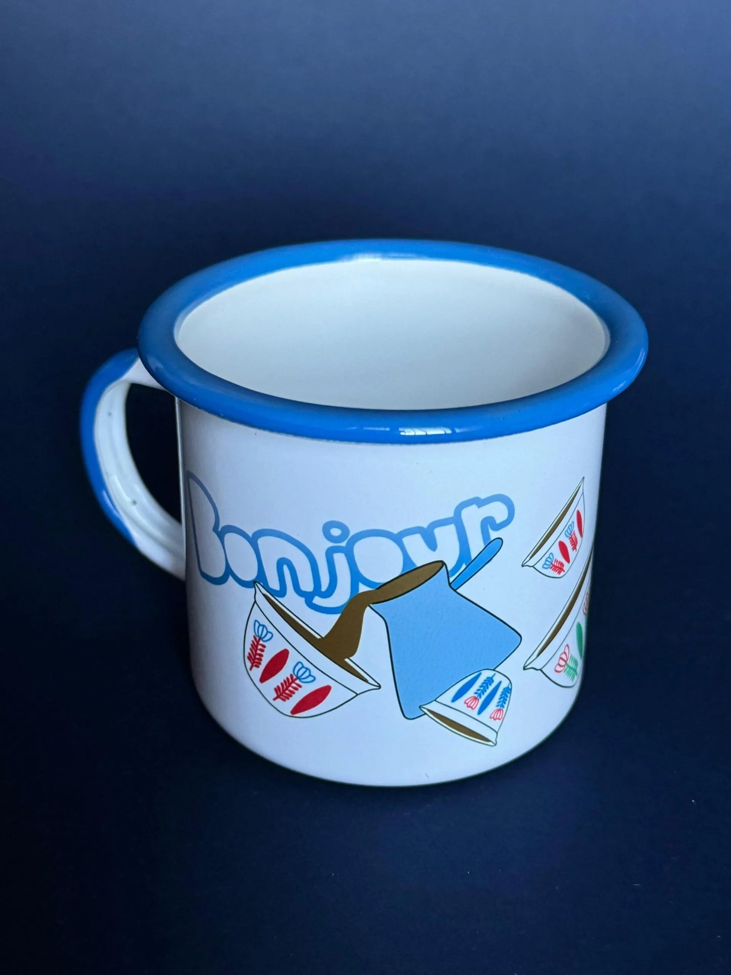 Bonjour bonjourein stainless steel mug
