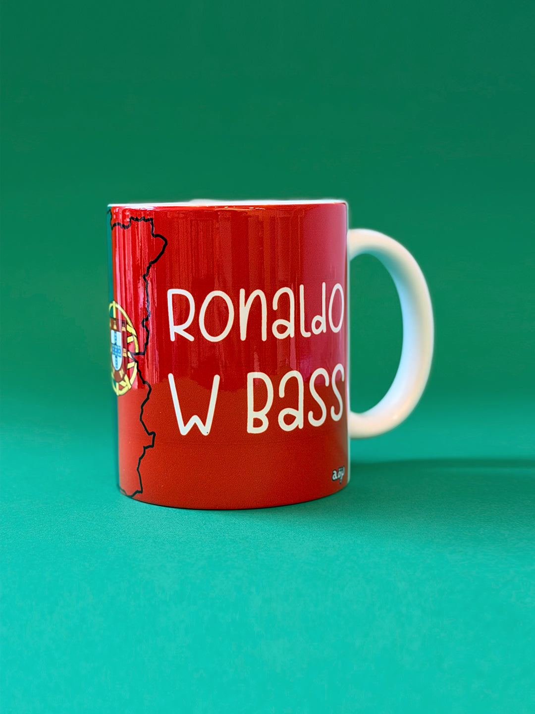 Portugal glass mug