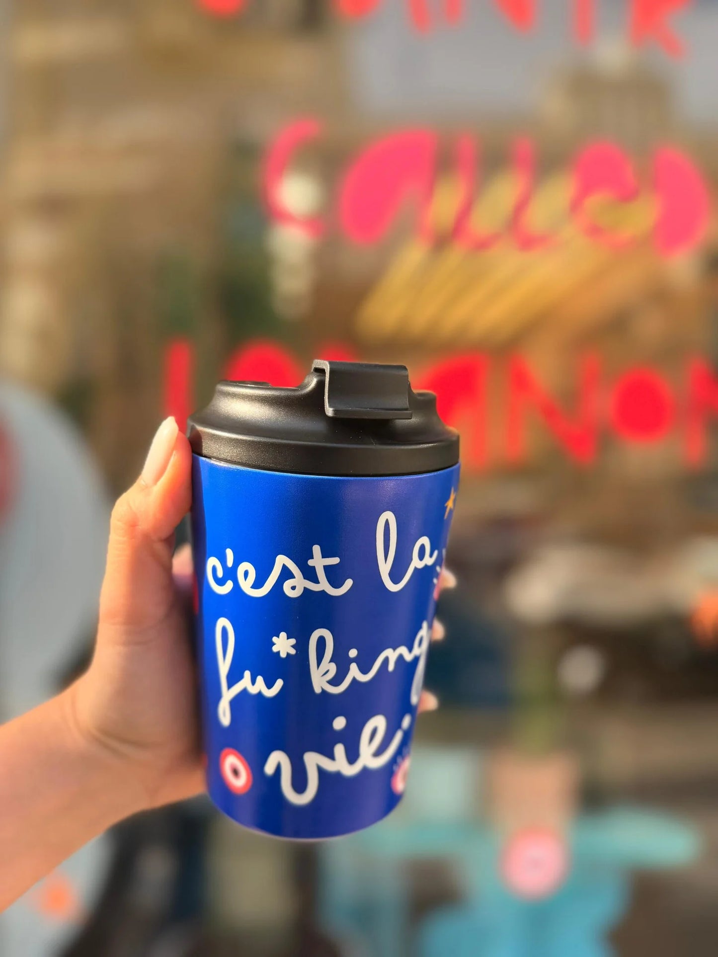 C’est La Fu*king Vie Stainless Steel Mug + Gift Box
