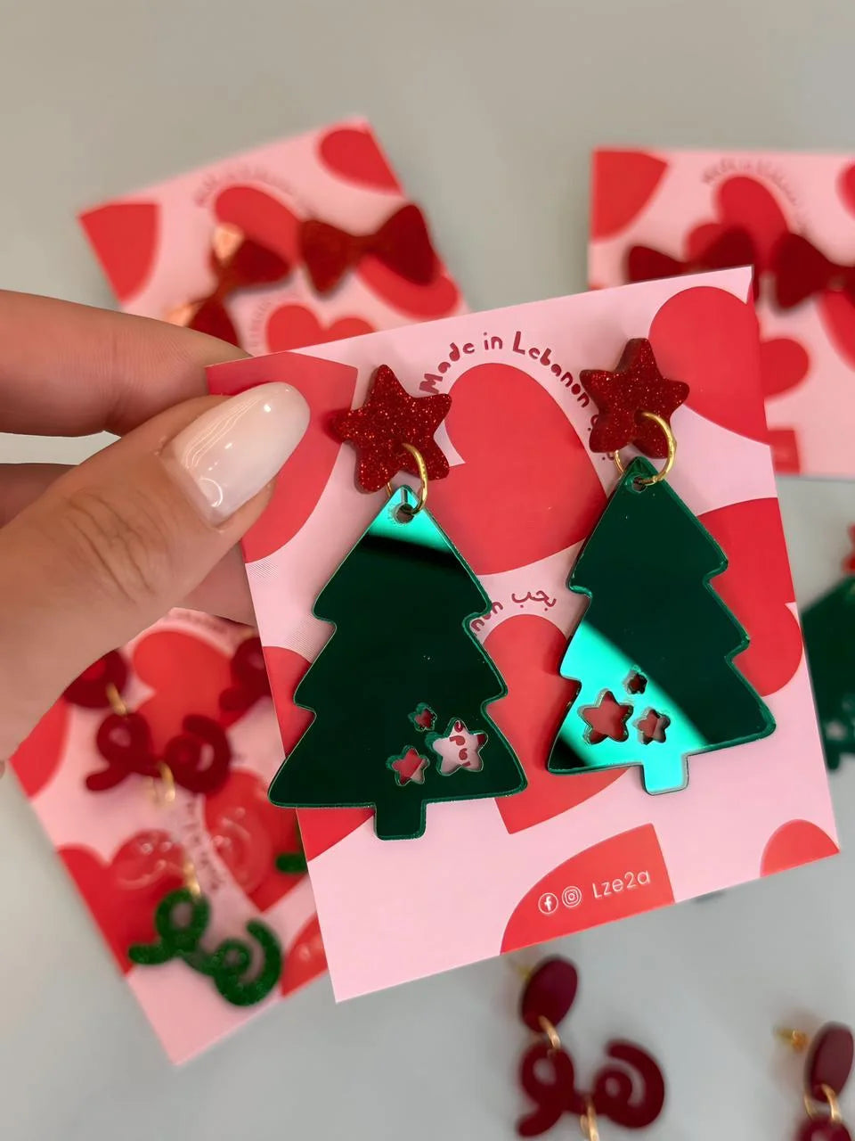 Christmas Tree Earrings