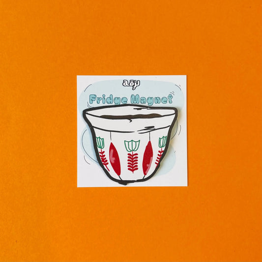 Coffe Red Magnet 5x5cm