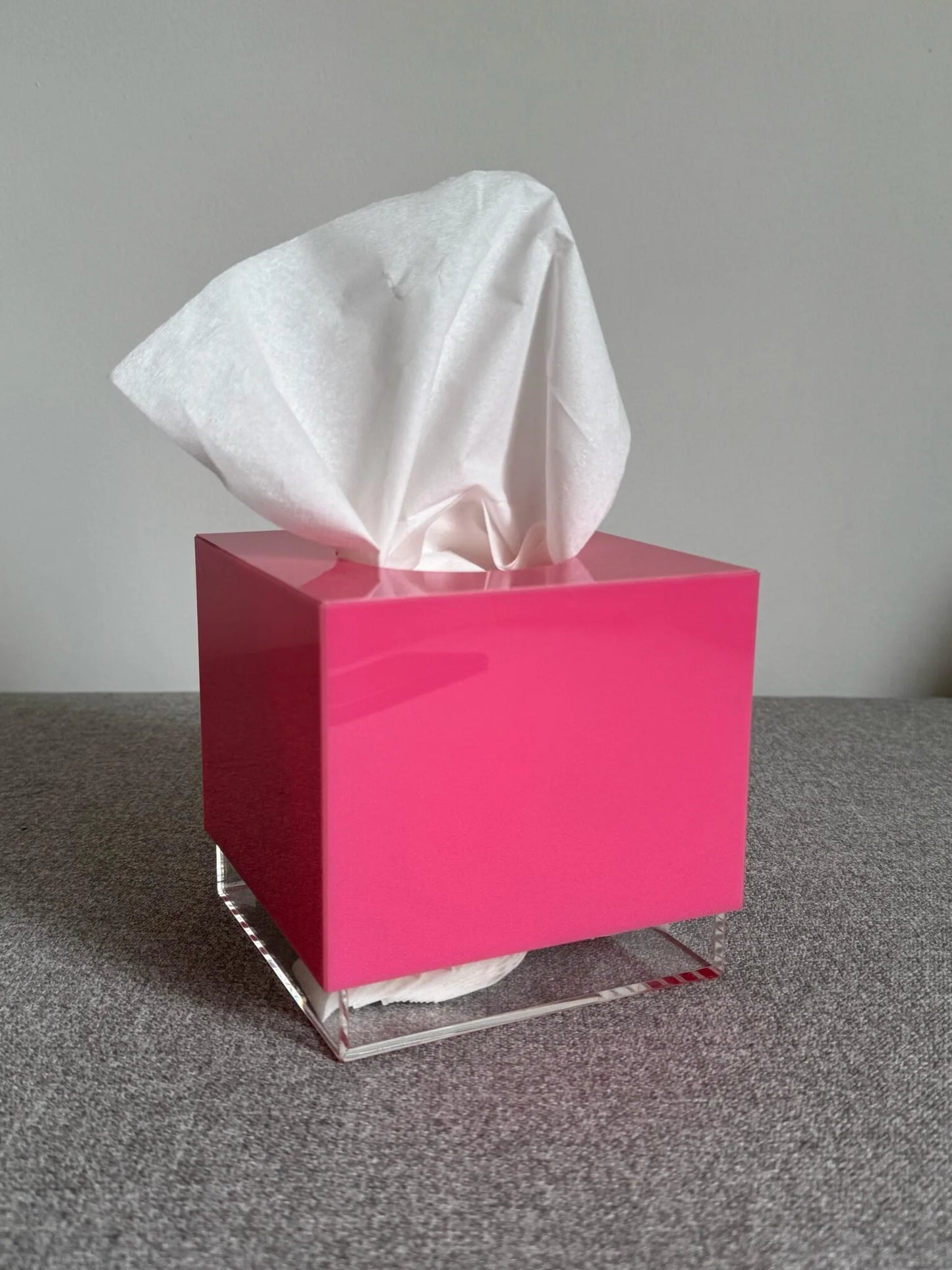 Colored Tissue Boxes