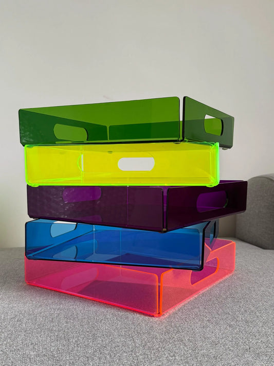 Colored Tray